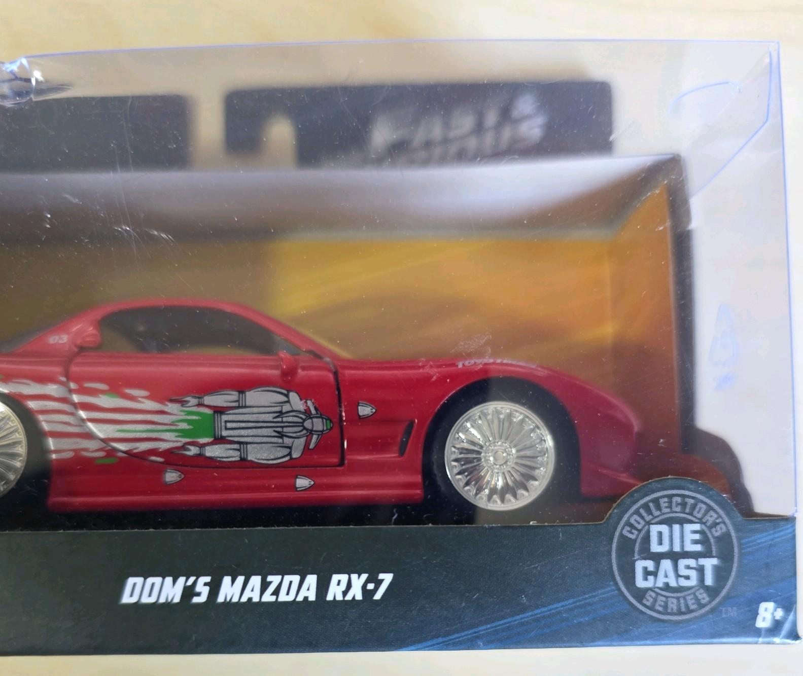 Jada Fast & Furious Dom Mazda RX 7 1:32 Diecast Car Boxed
