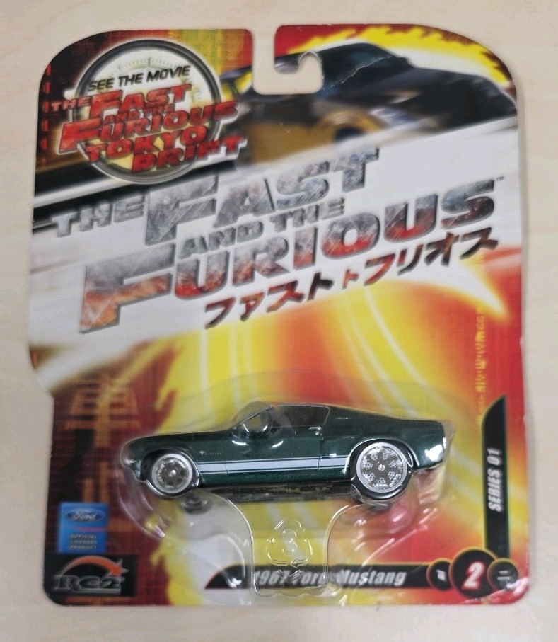 Joyride Tokyo Drift Series 1 1967 Ford Mustang #2 MOC 2006 RC2 Sealed Diecast